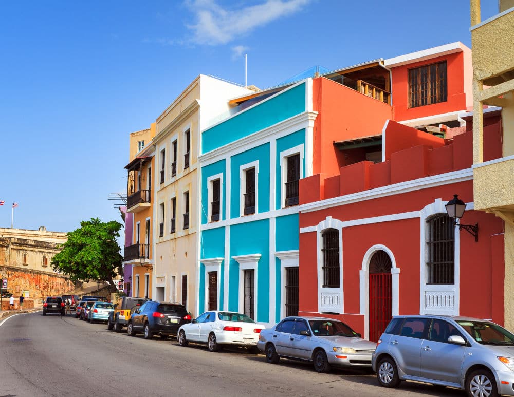 bright colored home in puerto rico